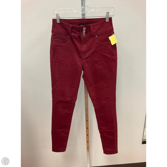 Jeans Skinny By D Jeans In Red, Size: 6