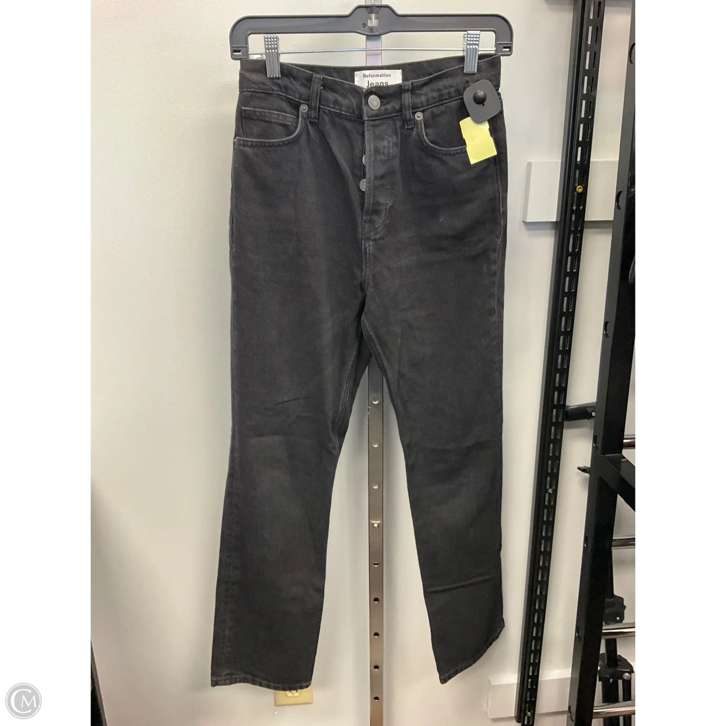 Jeans Boot Cut By Reformation In Black, Size: 2