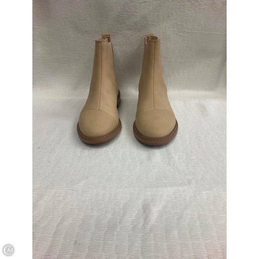 Boots Ankle Heels By Toms In Tan, Size: 8