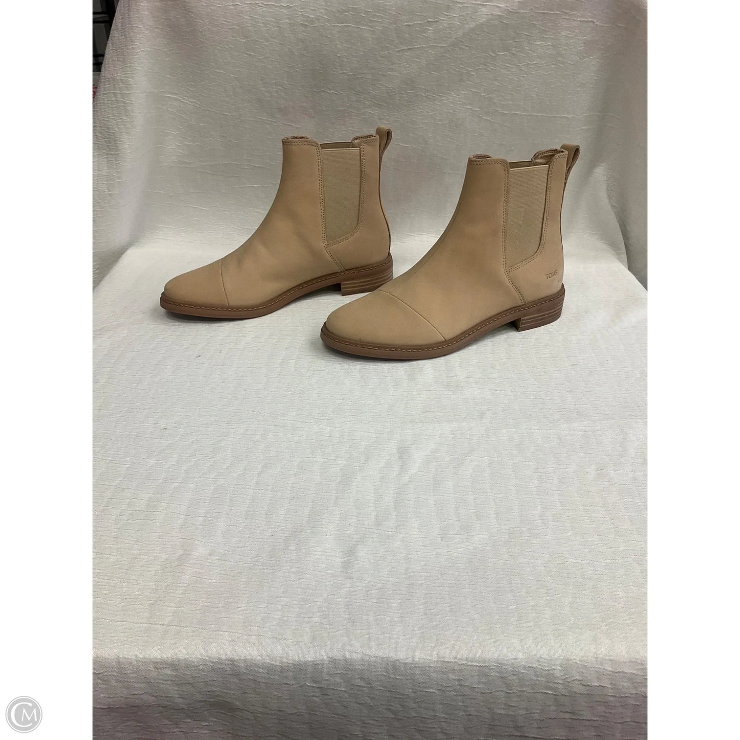 Boots Ankle Heels By Toms In Tan, Size: 8