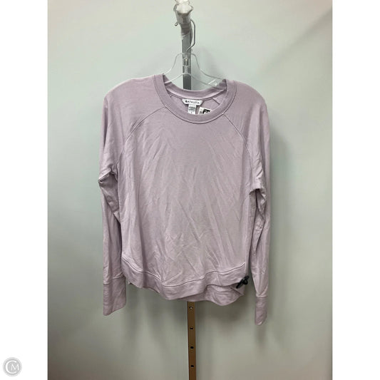 Top Long Sleeve By Athleta In Purple, Size: S