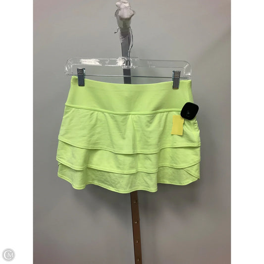 Skort By Athleta In Yellow, Size: Xs