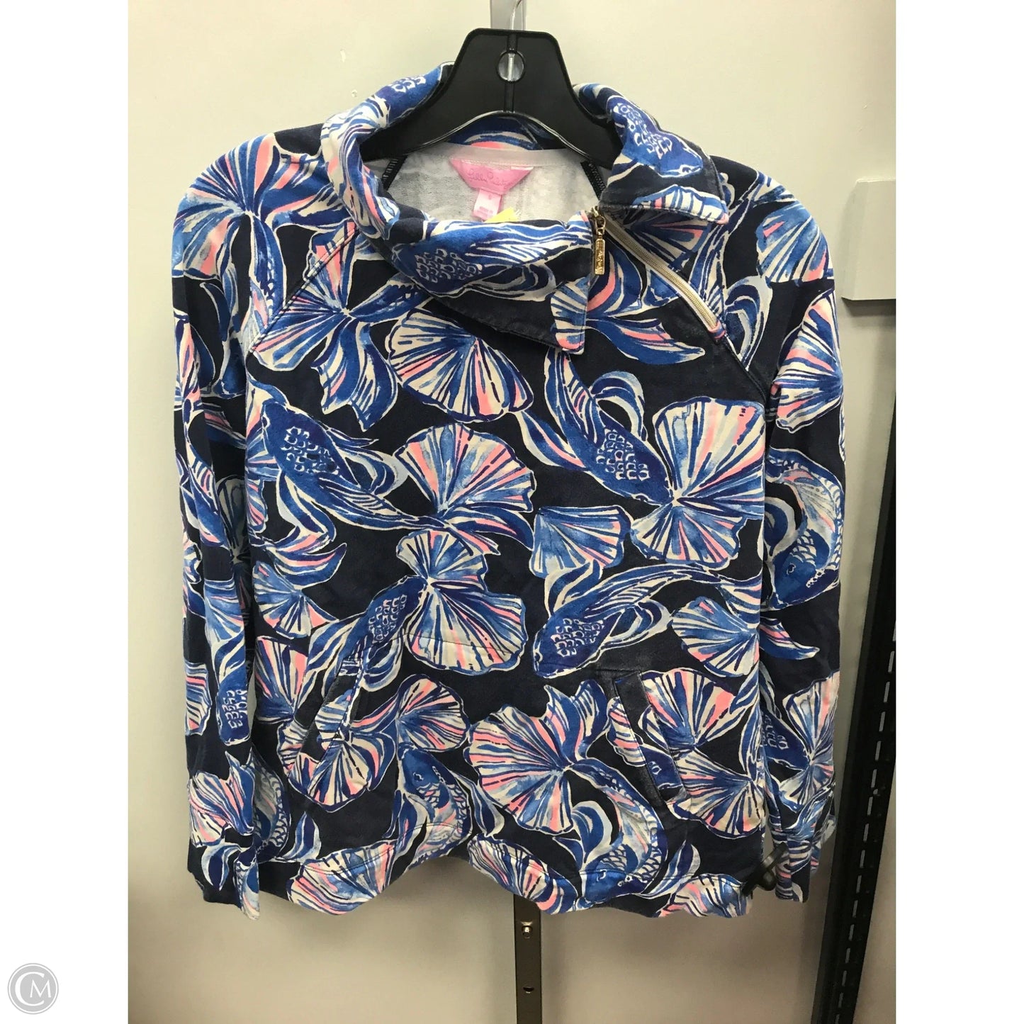 Sweatshirt Designer By Lilly Pulitzer In Blue, Size: S