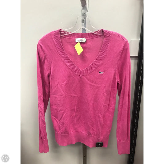 Sweater By Vineyard Vines In Pink, Size: Xs