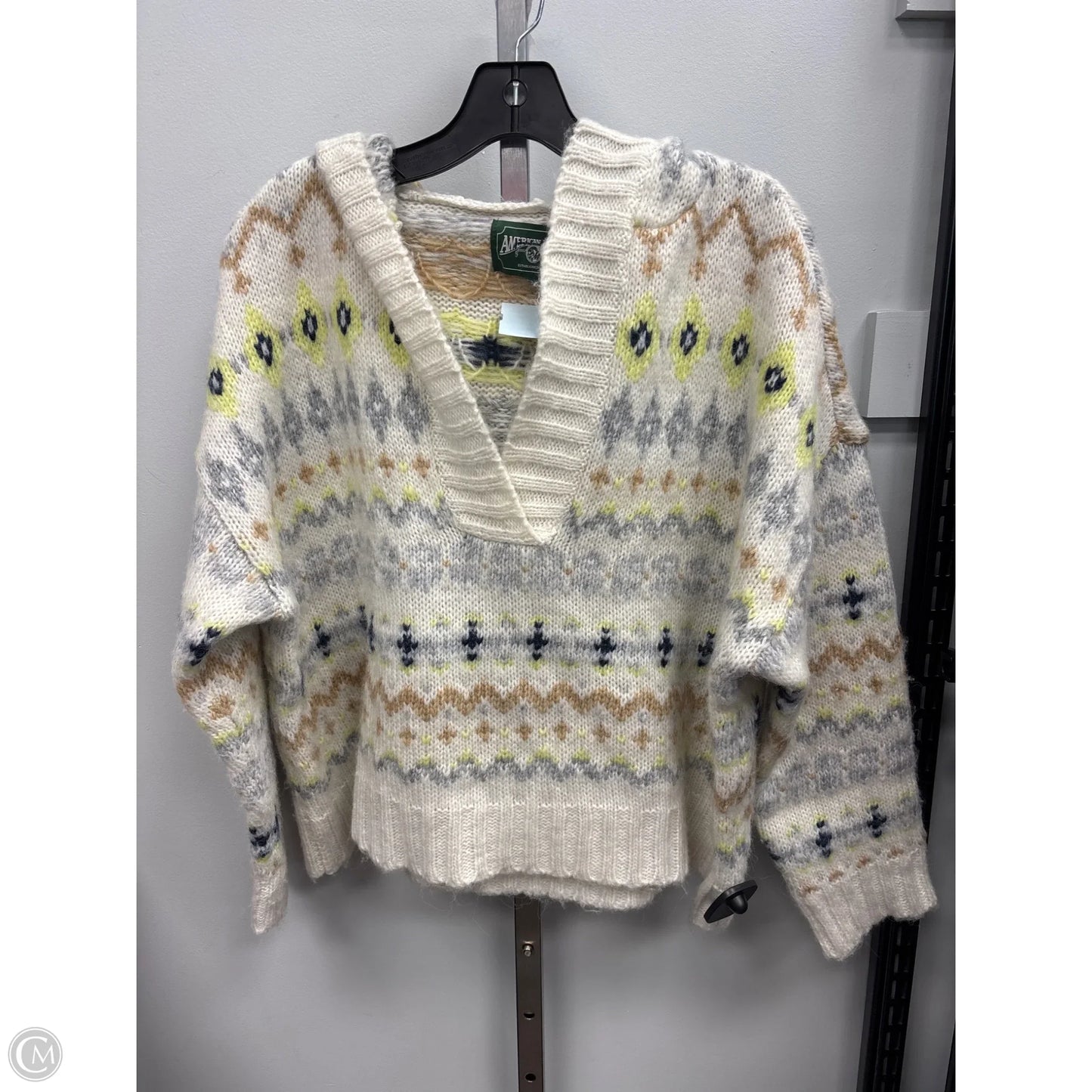Sweater By American Eagle In Multi-colored, Size: M
