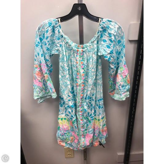 Dress Designer By Lilly Pulitzer In Blue, Size: Xs