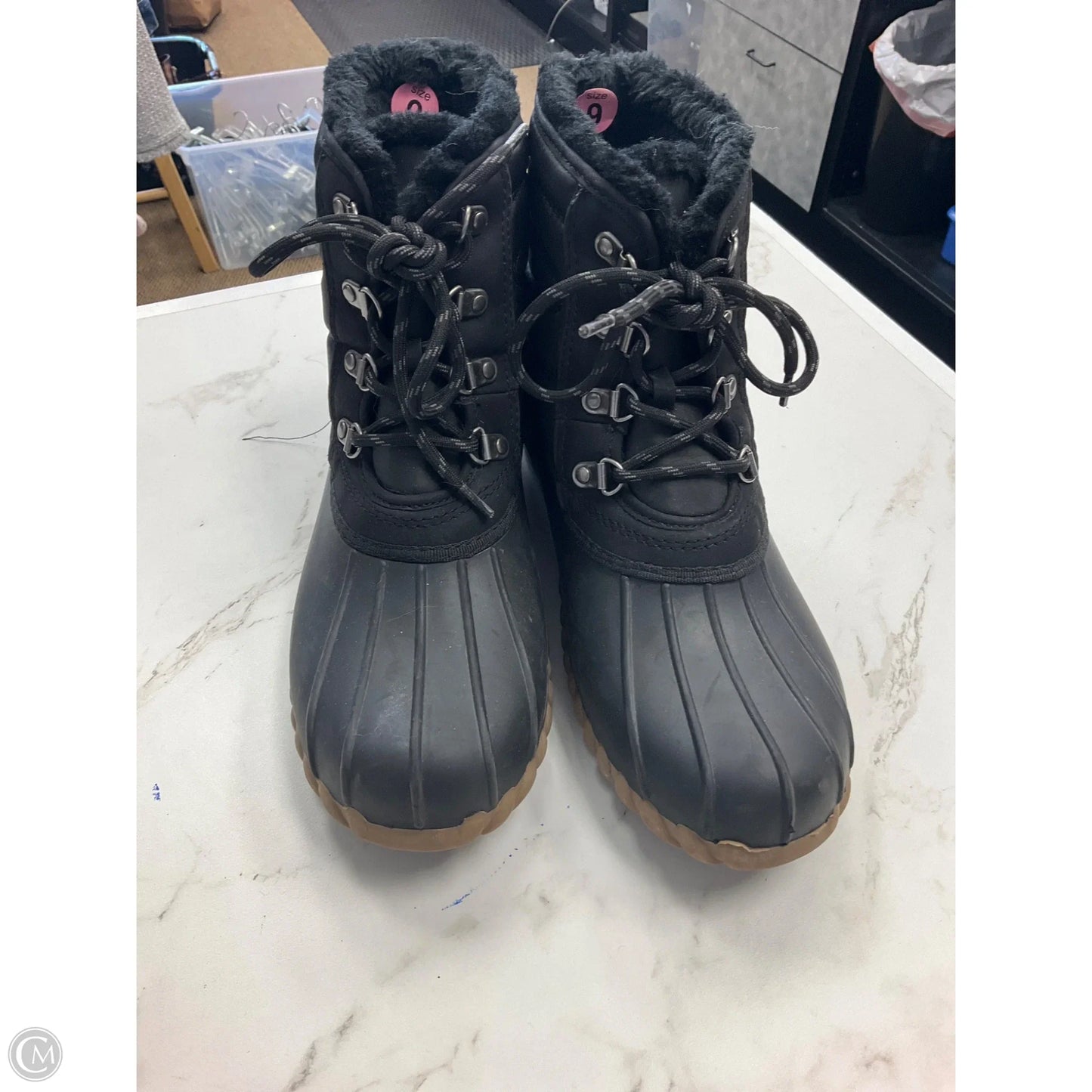 Boots Hiking By Bare Traps In Black, Size: 9