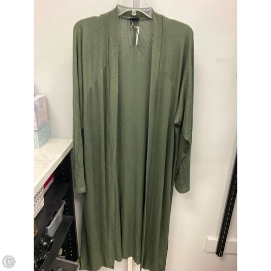 Cardigan By Torrid In Green, Size: 4x