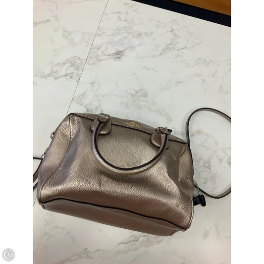 Crossbody Designer By Coach, Size: Medium