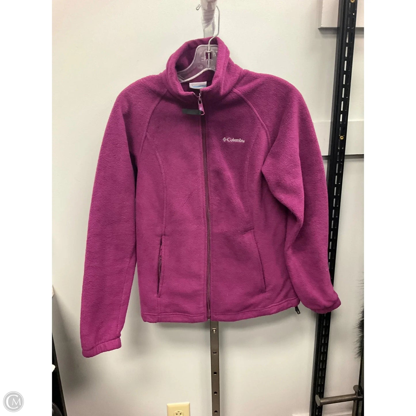 Jacket Fleece By Columbia In Purple, Size: S