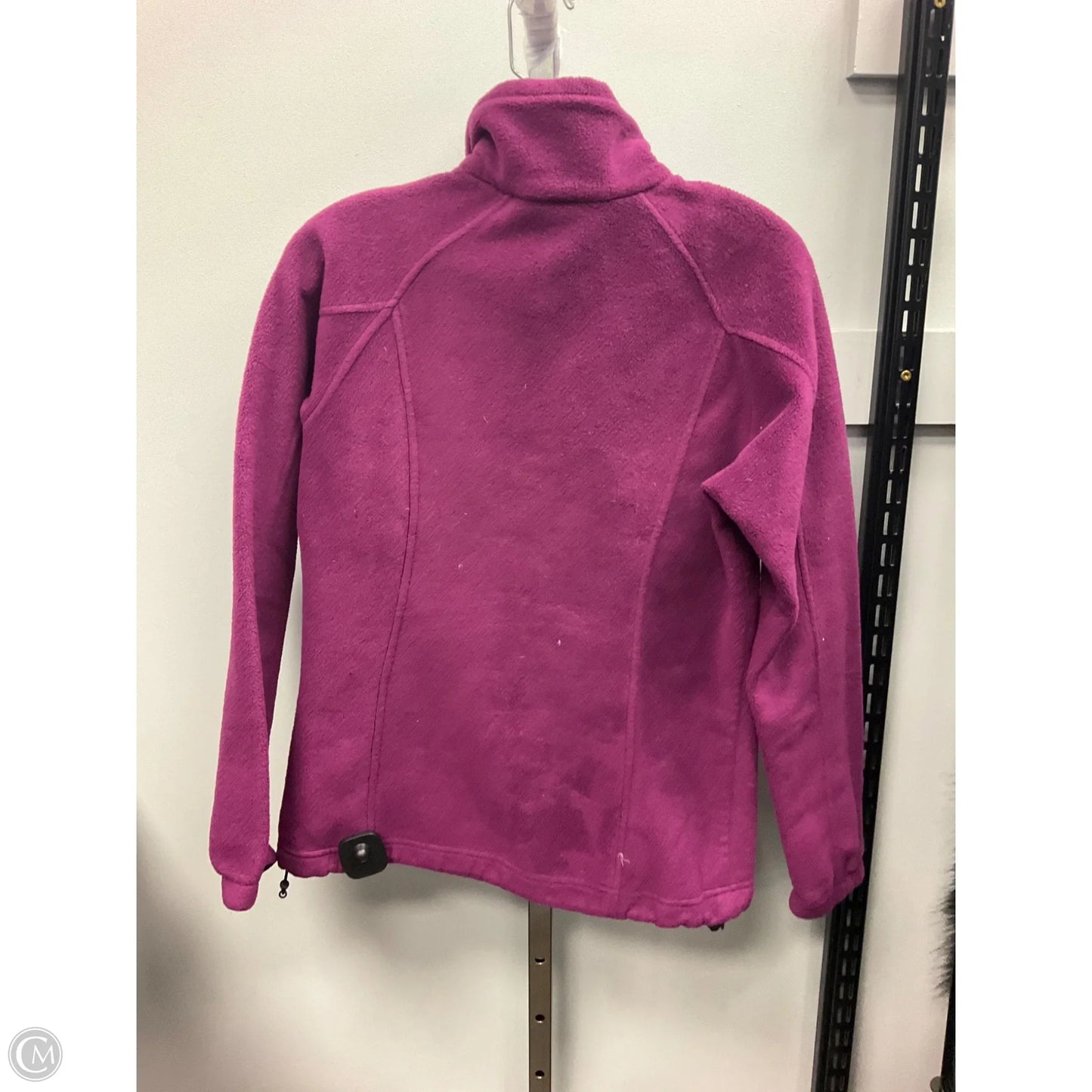 Jacket Fleece By Columbia In Purple, Size: S
