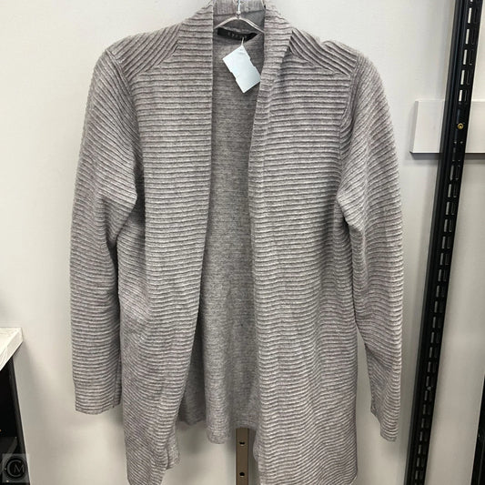 Sweater Cardigan By Cyrus In Grey, Size: L