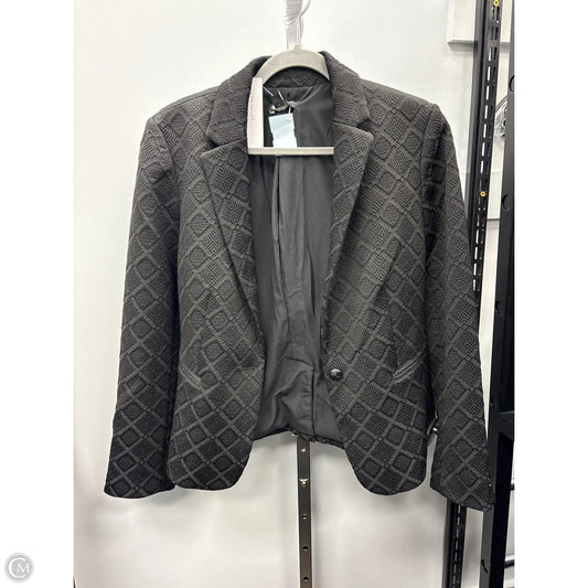 Blazer By Ann Taylor In Black, Size: 12