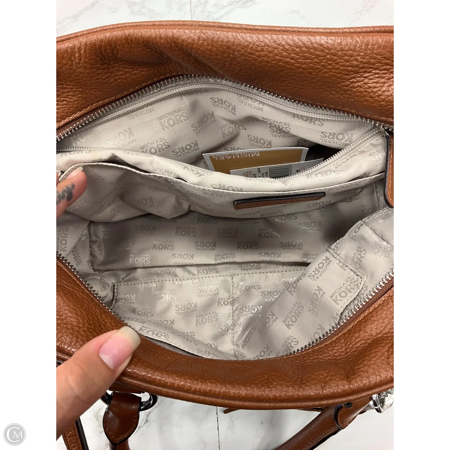 Handbag Designer By Michael Kors, Size: Medium