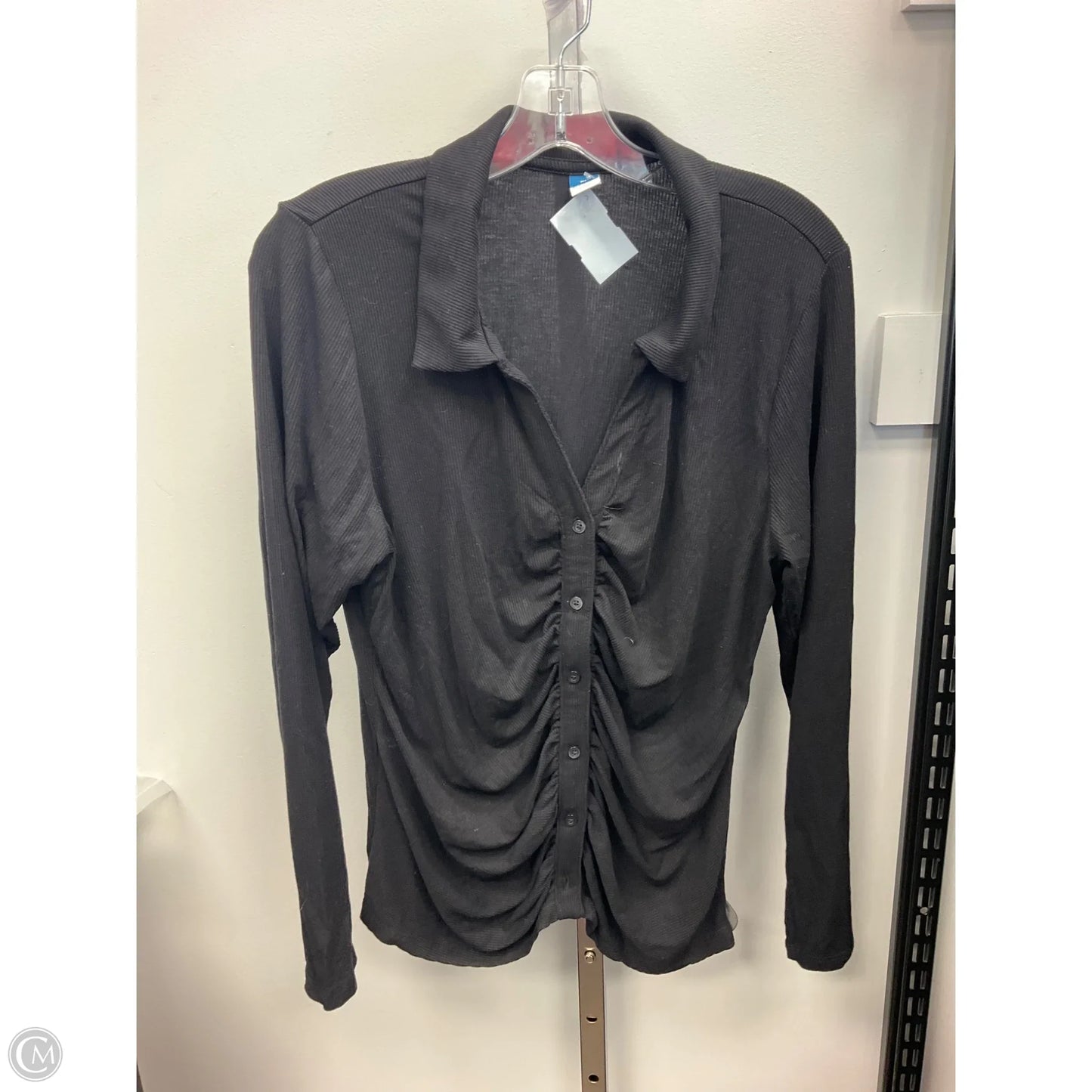 Top Long Sleeve By Old Navy In Black, Size: Xl