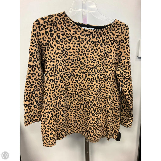 Sweater By Cynthia Rowley In Animal Print, Size: M