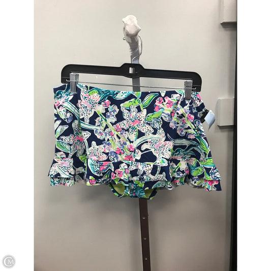 Skort Designer By Lilly Pulitzer In Blue, Size: 12