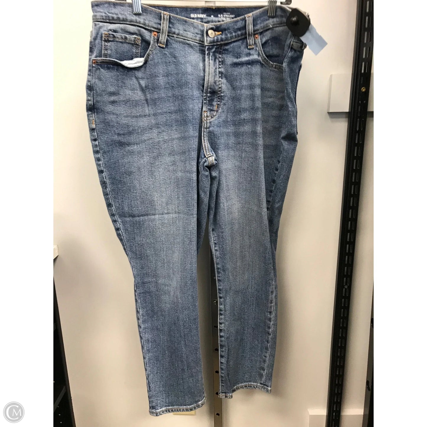 Jeans Straight By Old Navy In Blue, Size: 16
