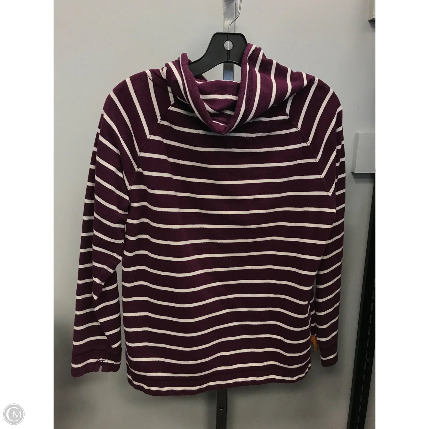 Top Long Sleeve By Orvis In Striped Pattern, Size: S