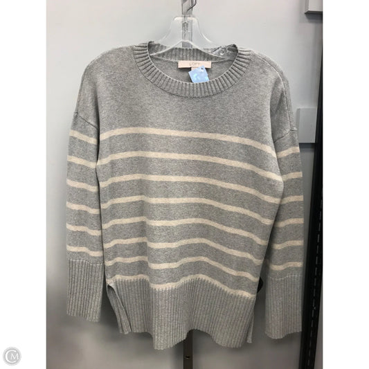 Sweater By Loft In Striped Pattern, Size: S
