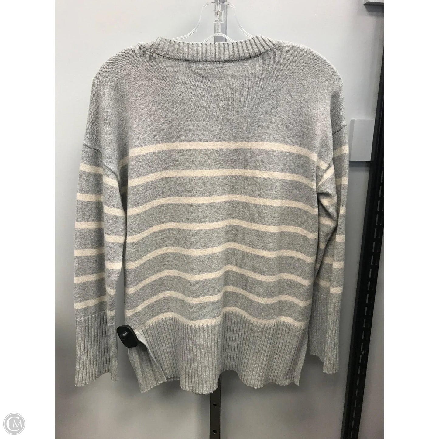 Sweater By Loft In Striped Pattern, Size: S