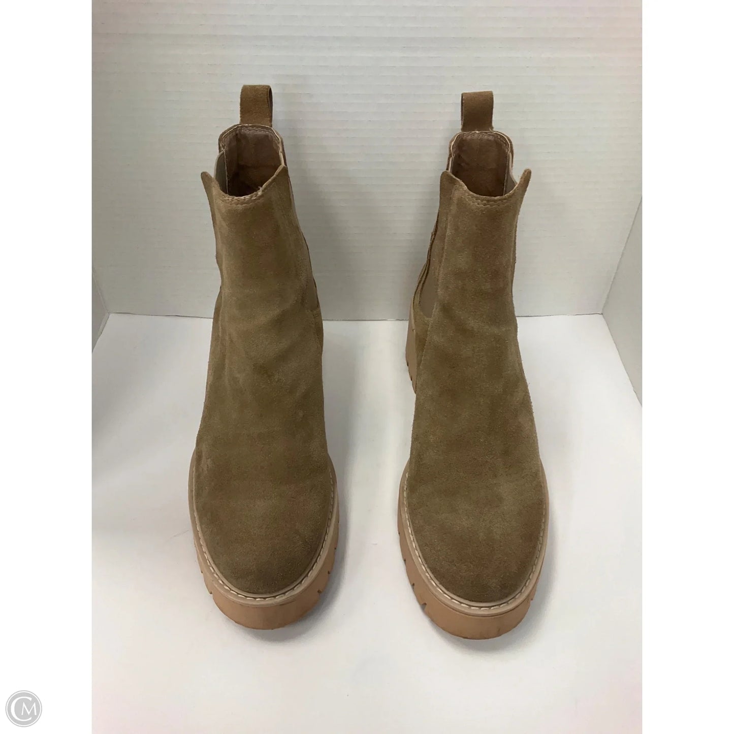 Boots Ankle Flats By Dolce Vita In Tan, Size: 11