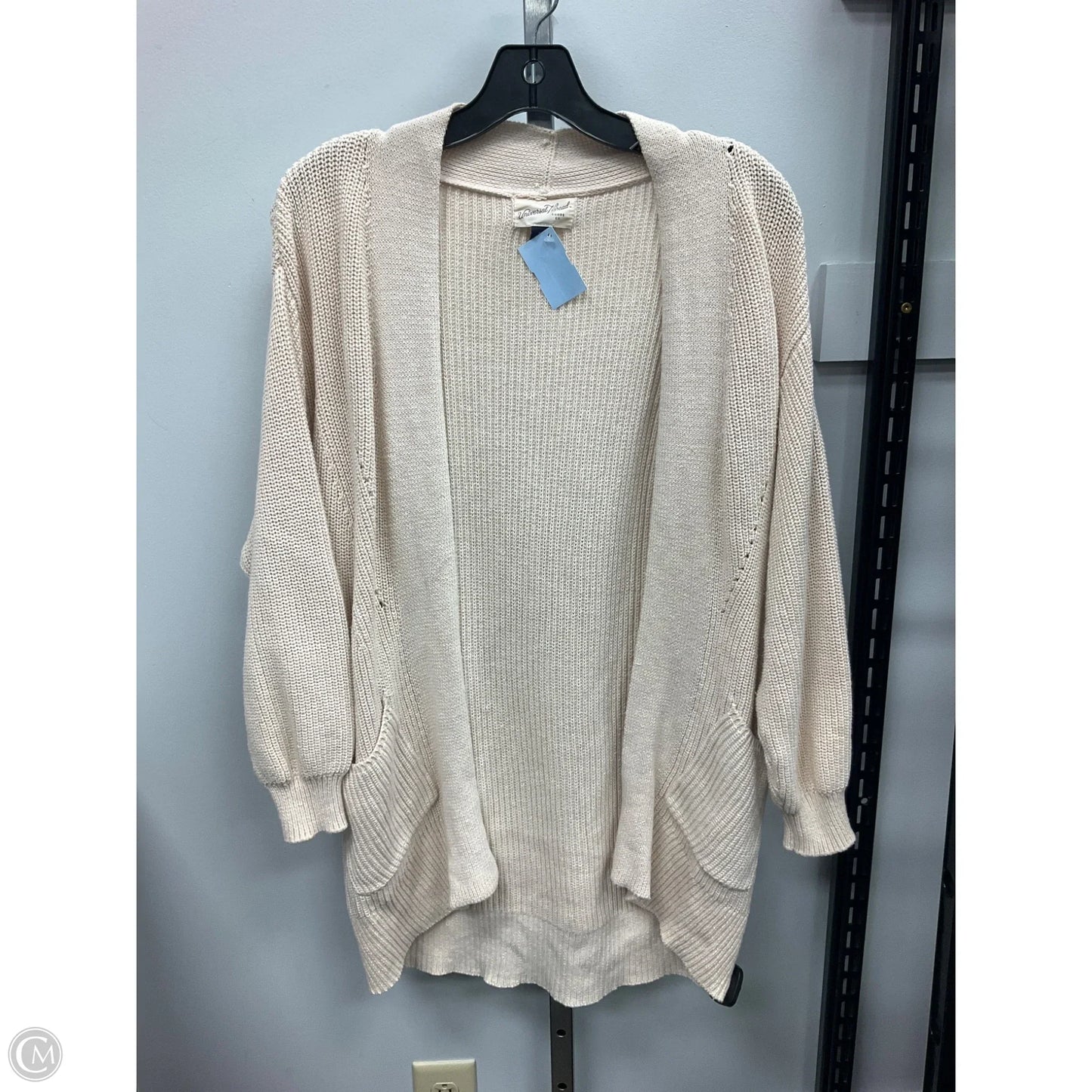 Sweater Cardigan By Universal Thread In Cream, Size: Xs