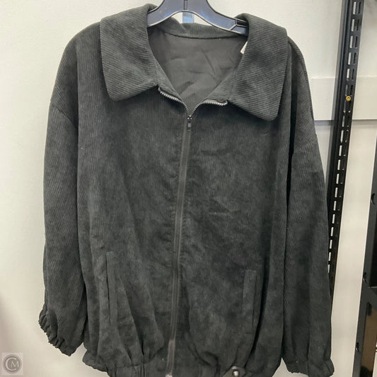 Jacket Other By Shein In Black, Size: 1x