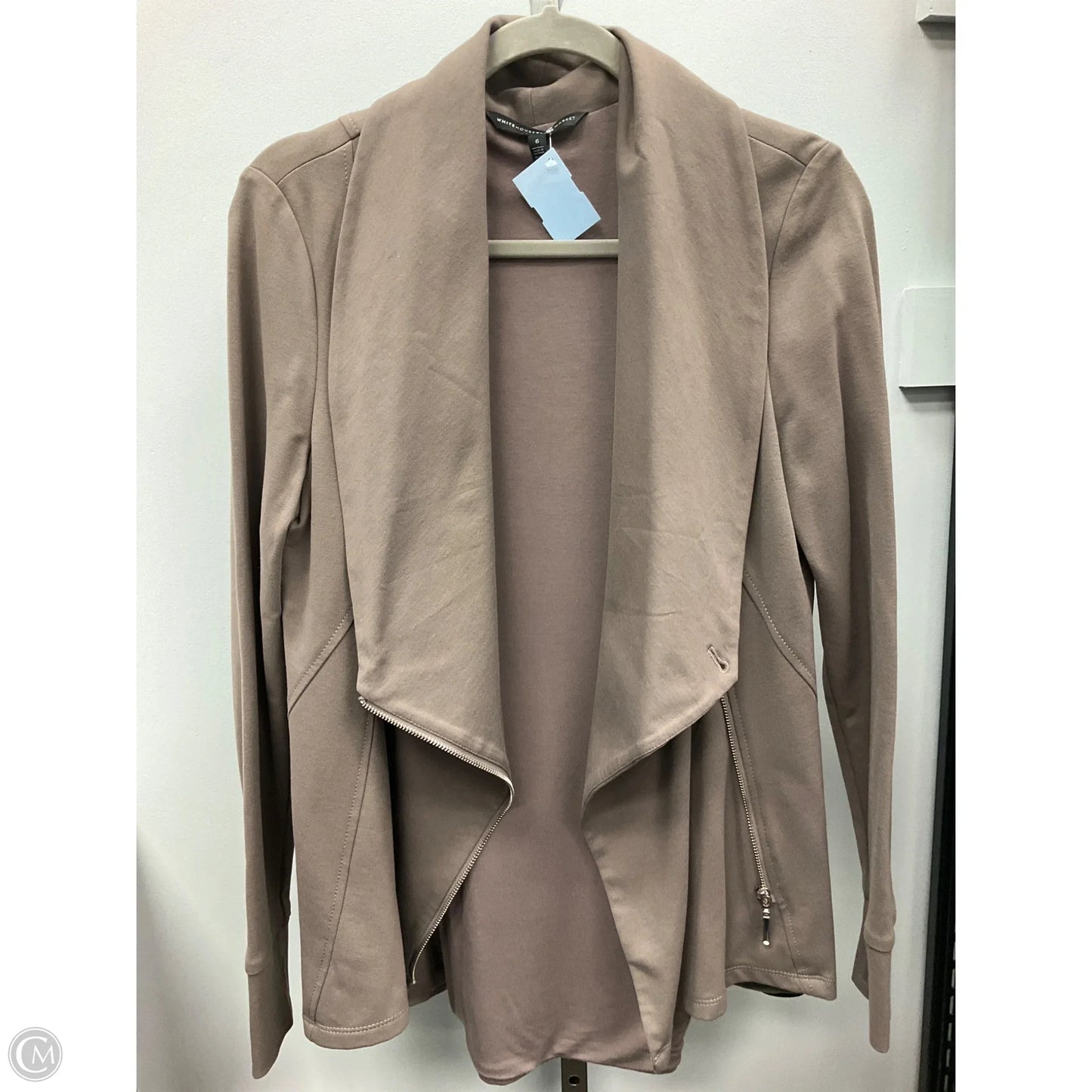 Blazer By White House Black Market In Taupe, Size: 6