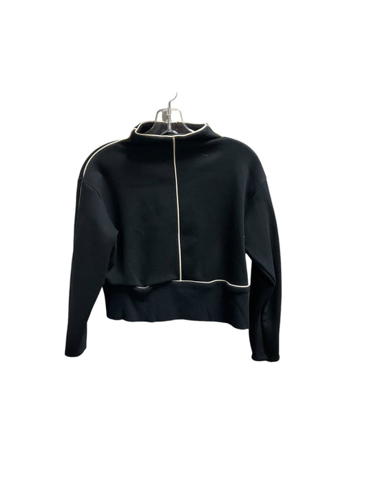 Sweatshirt Collar By Cmc In Black & White, Size: Xs