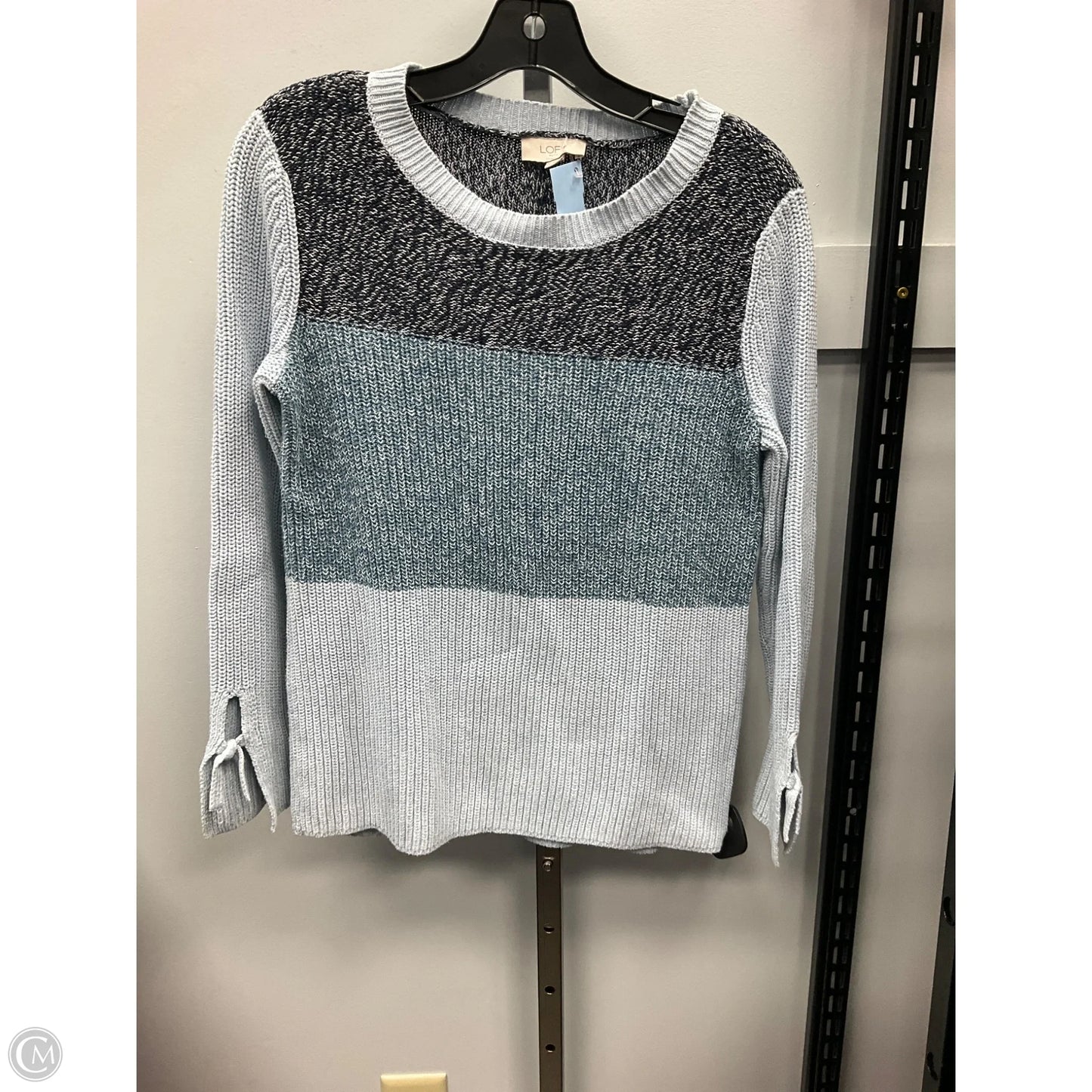 Sweater By Loft In Blue, Size: M
