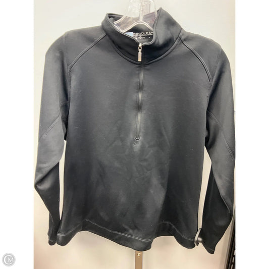 Sweatshirt Collar By Nike In Black, Size: M