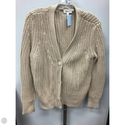 Sweater Cardigan By Haven In Tan, Size: M