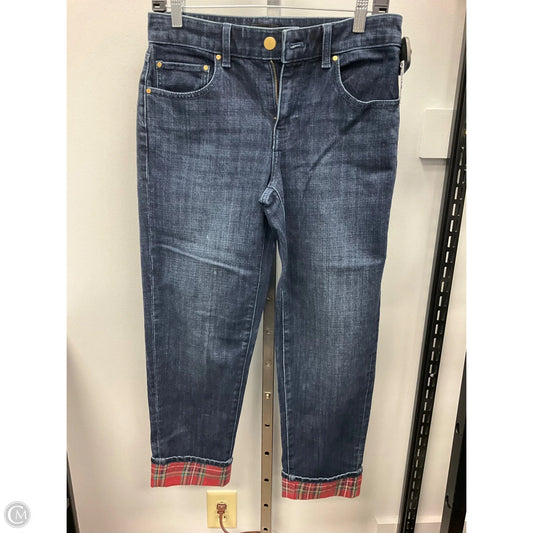 Jeans Cropped By Talbots In Blue, Size: 2