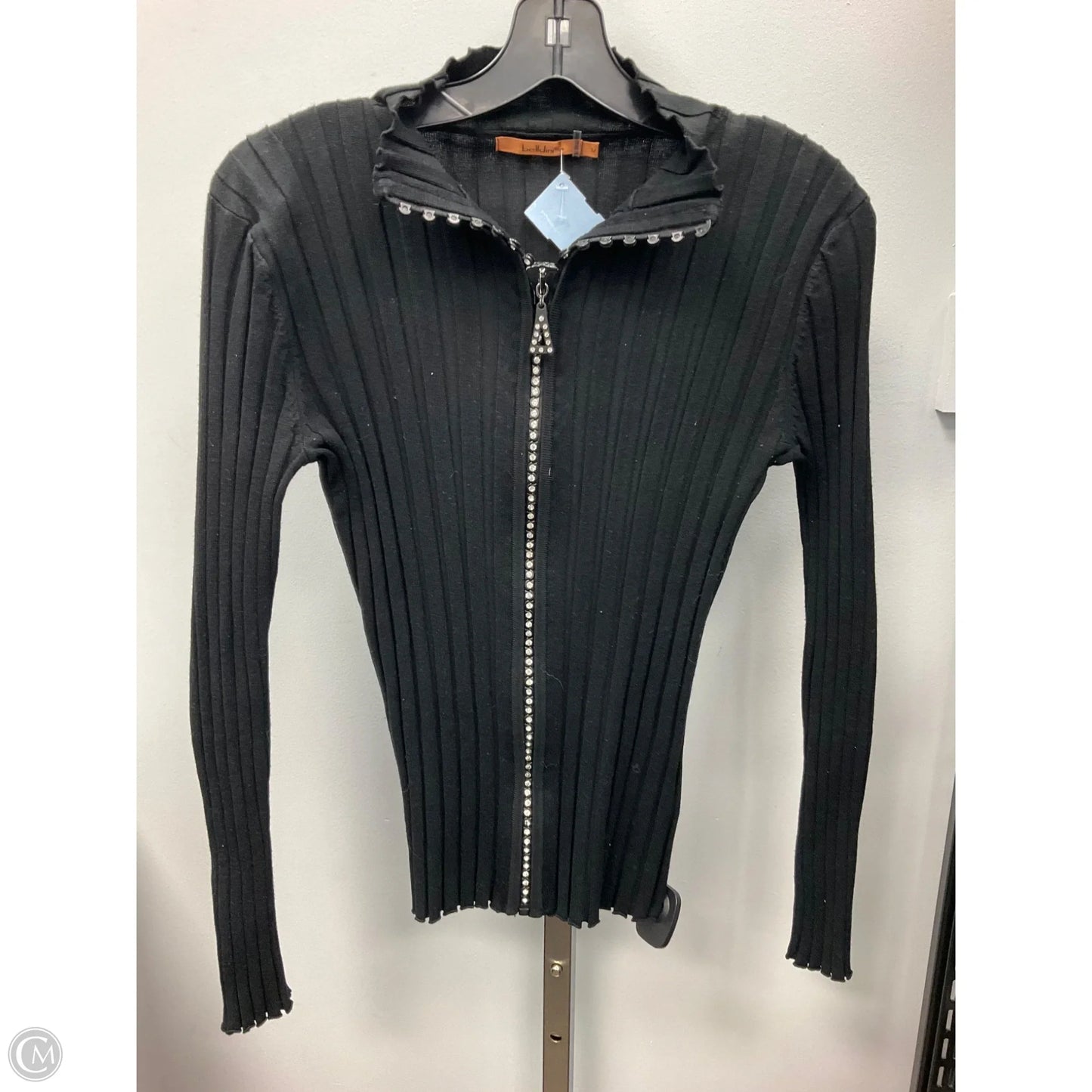 Top Long Sleeve By Belldini In Black, Size: M