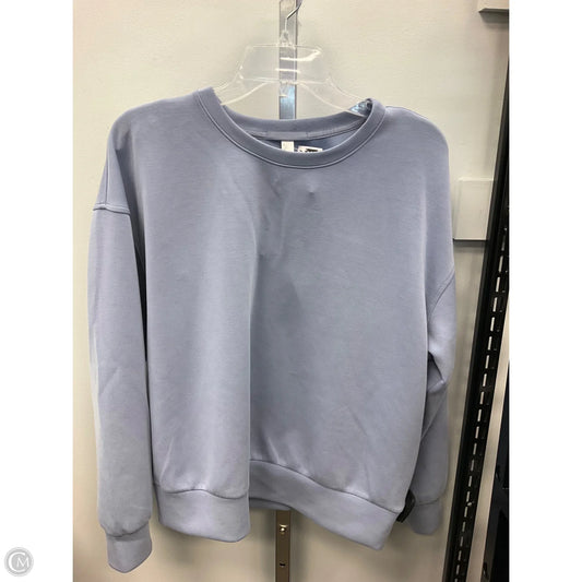 Athletic Top Long Sleeve Crewneck By Zella In Purple, Size: M