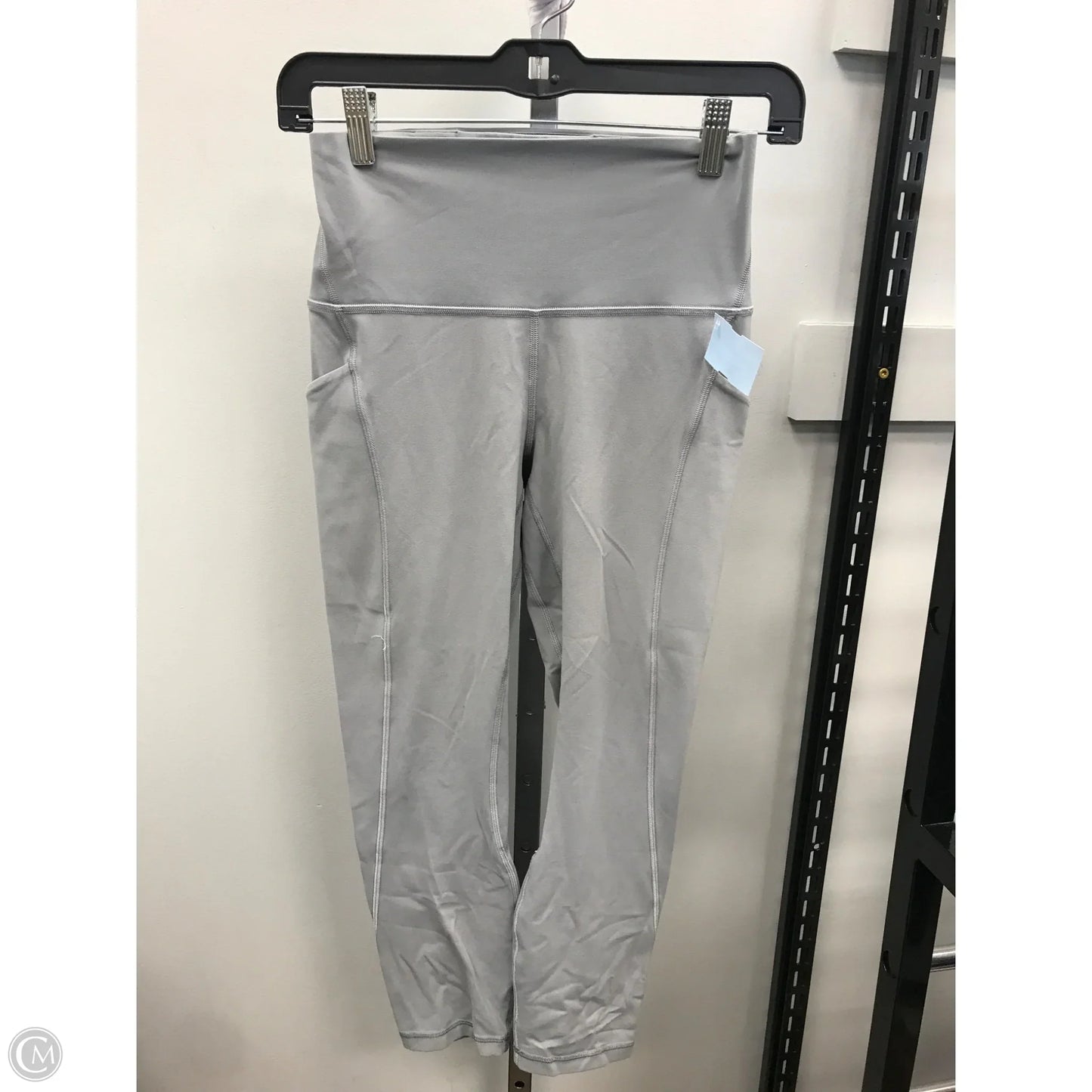 Athletic Leggings By Lululemon In Grey, Size: 6