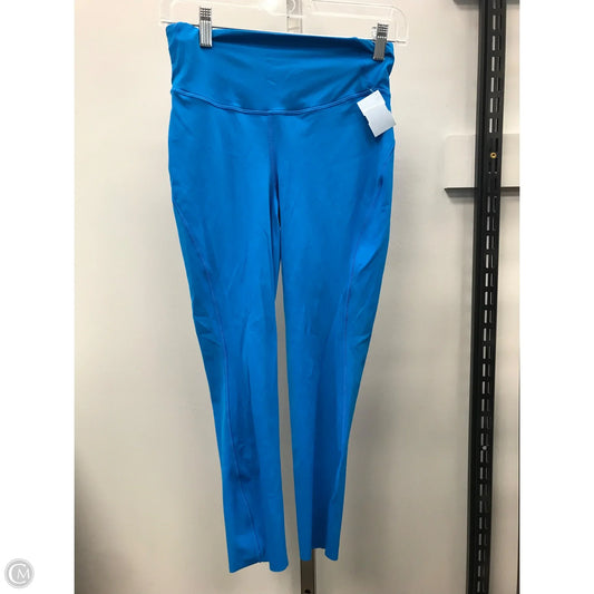 Athletic Leggings By Lululemon In Blue, Size: 6