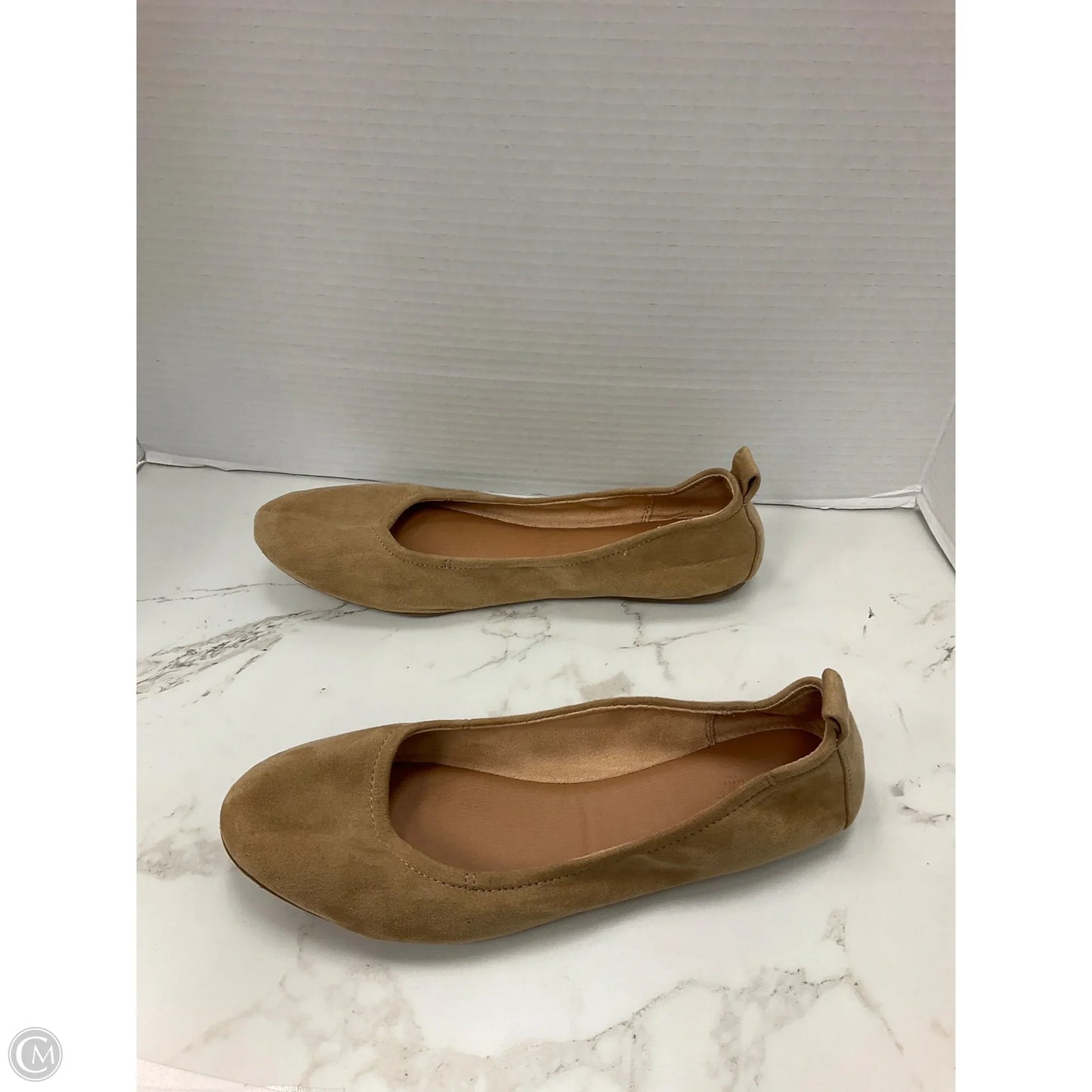 Shoes Flats By Universal Thread In Tan, Size: 11