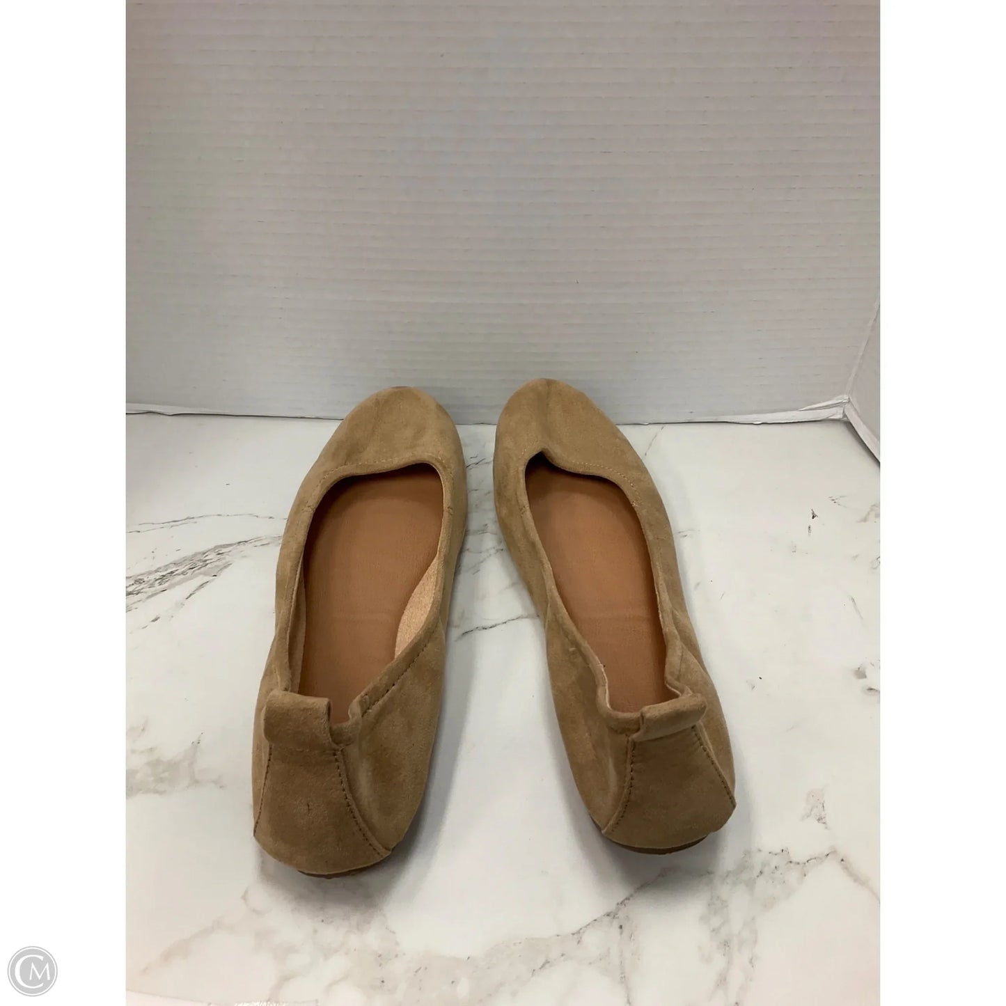 Shoes Flats By Universal Thread In Tan, Size: 11