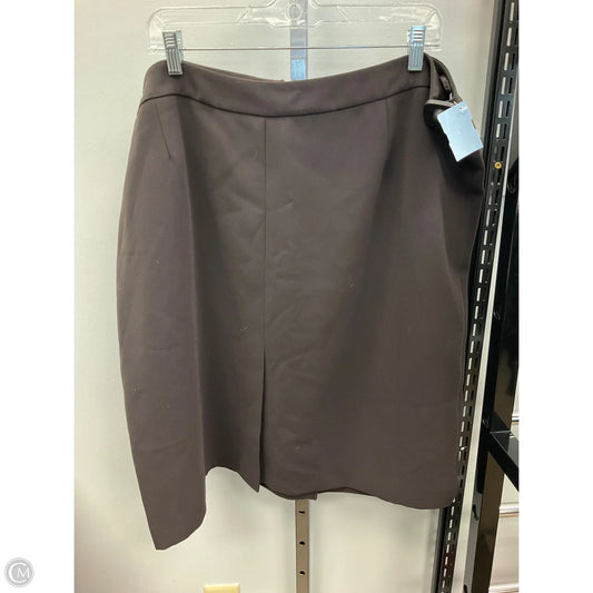 Skirt Mini & Short By Clothes Mentor In Brown, Size: 20