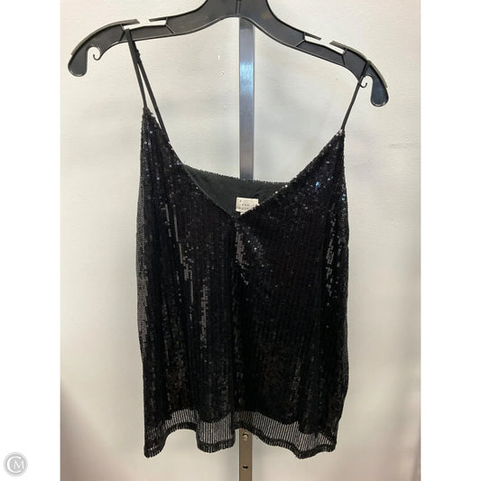 Top Sleeveless By A New Day In Black, Size: L