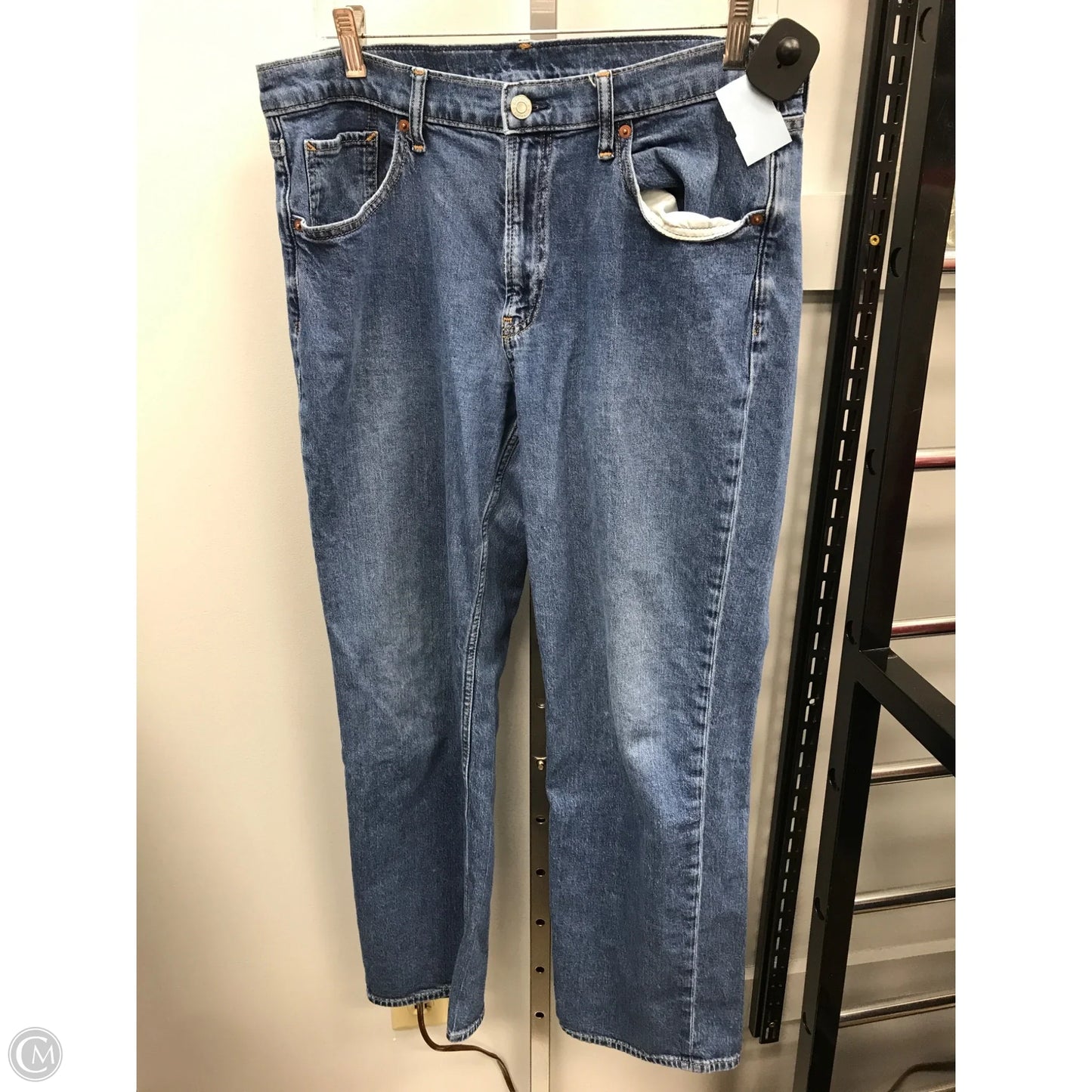 Jeans Straight By Gap In Blue, Size: 10