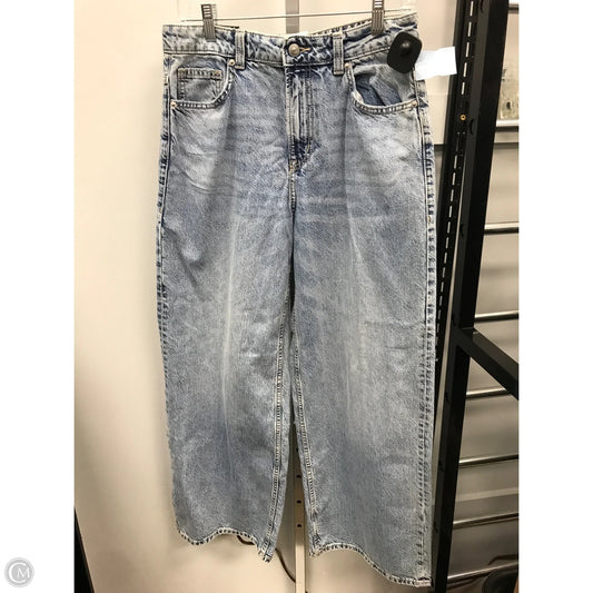 Jeans Wide Leg By Divided In Blue, Size: 6