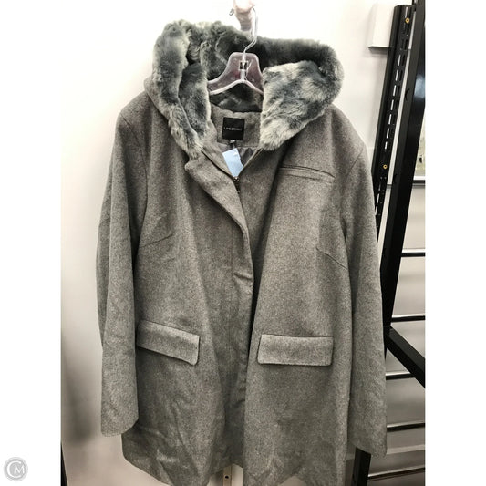 Coat Other By Lane Bryant In Grey, Size: 26