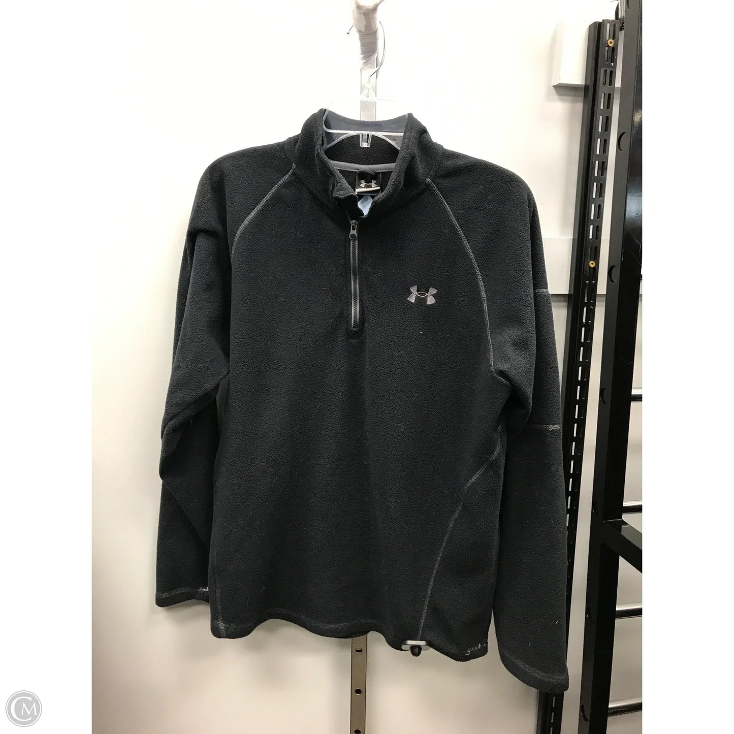 Jacket Fleece By Under Armour In Black, Size: L