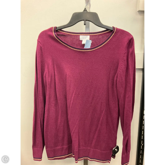 Top Long Sleeve By Old Navy In Maroon, Size: L