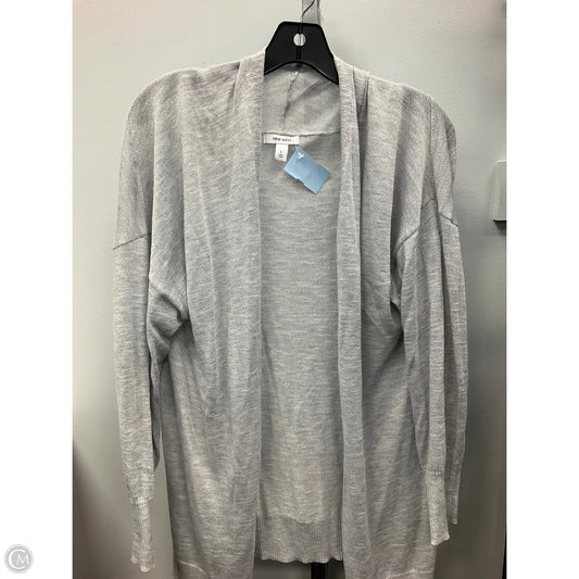 Cardigan By Nine West In Grey, Size: L