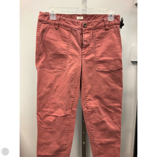Pants Cargo & Utility By J. Crew In Pink, Size: 6