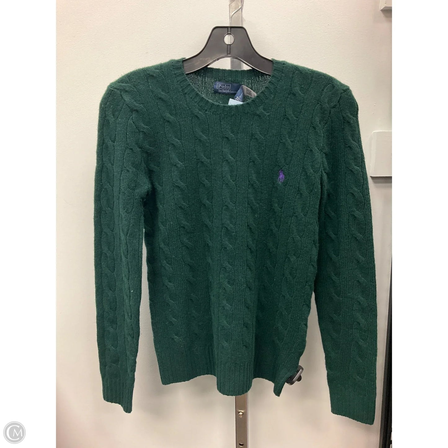 Sweater By Polo Ralph Lauren In Green, Size: Xs